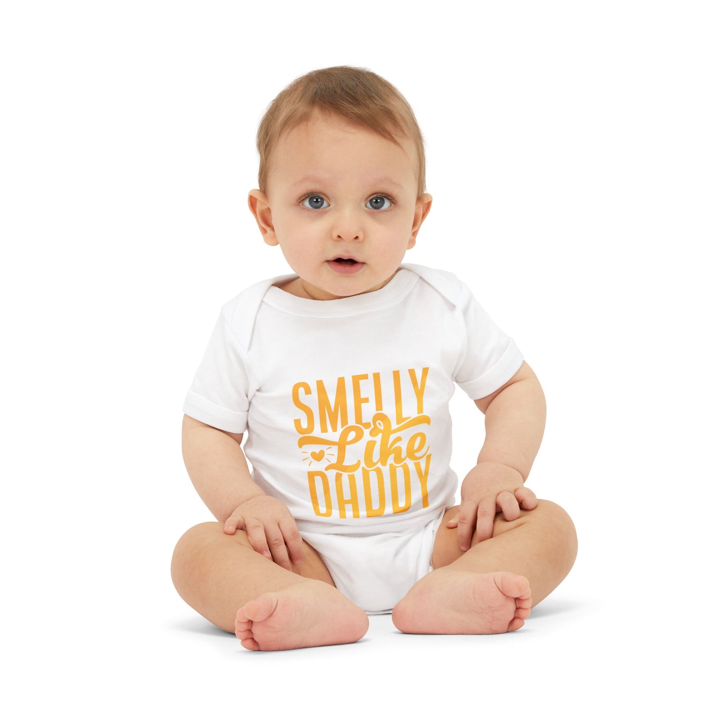 Smelly like daddy Infant Jersey One Piece