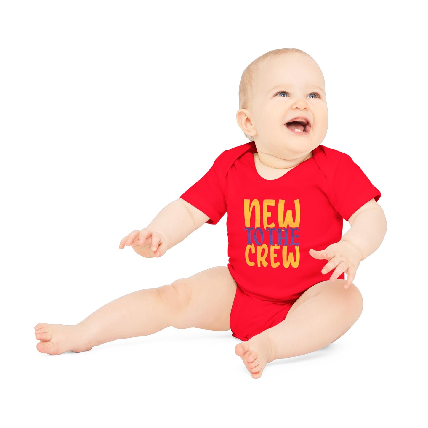 New To the crew Baby Bodysuit