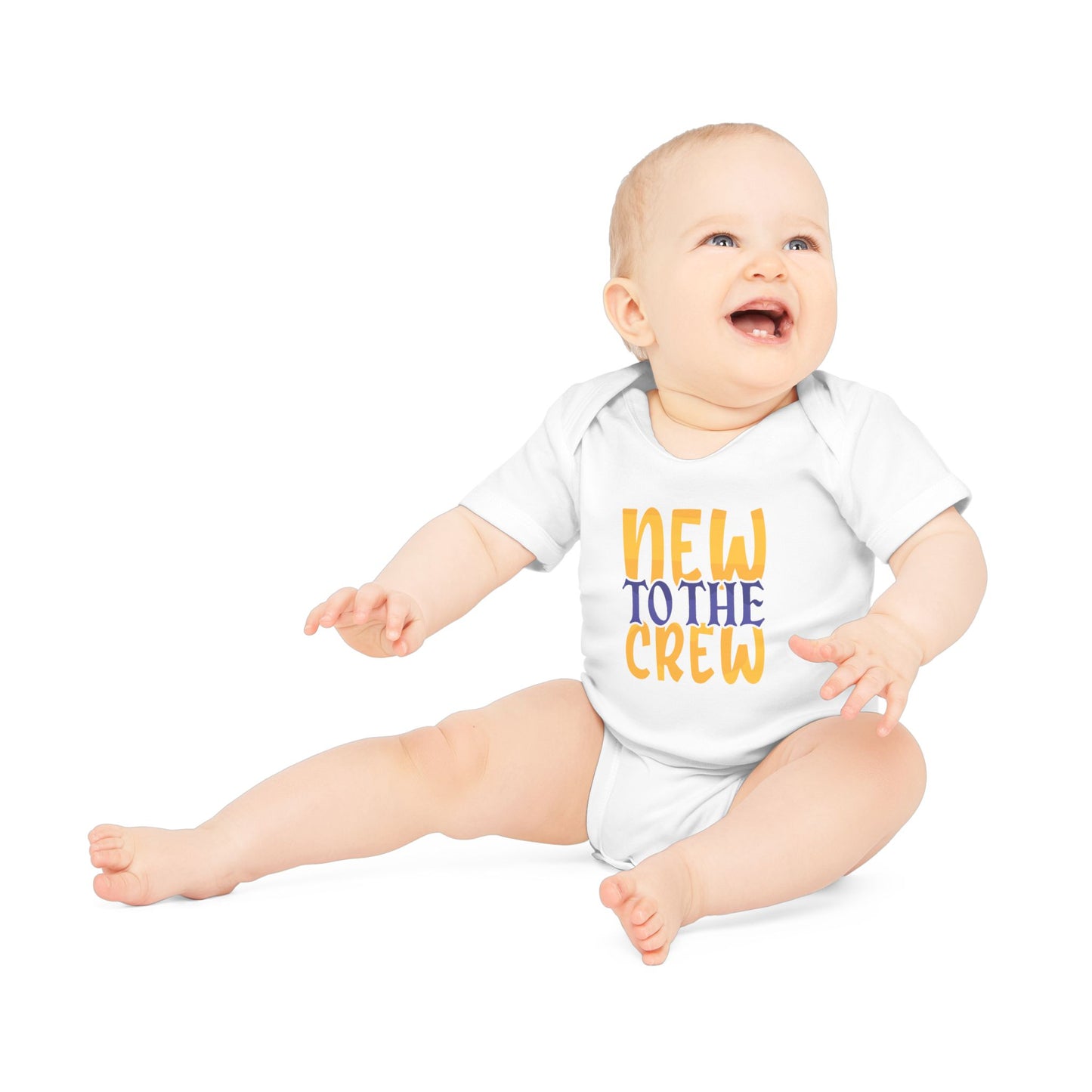 New To the crew Baby Bodysuit